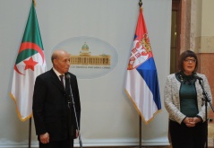17 November 2014 The National Assembly Speaker meets with the Algerian People’s National Assembly Speaker